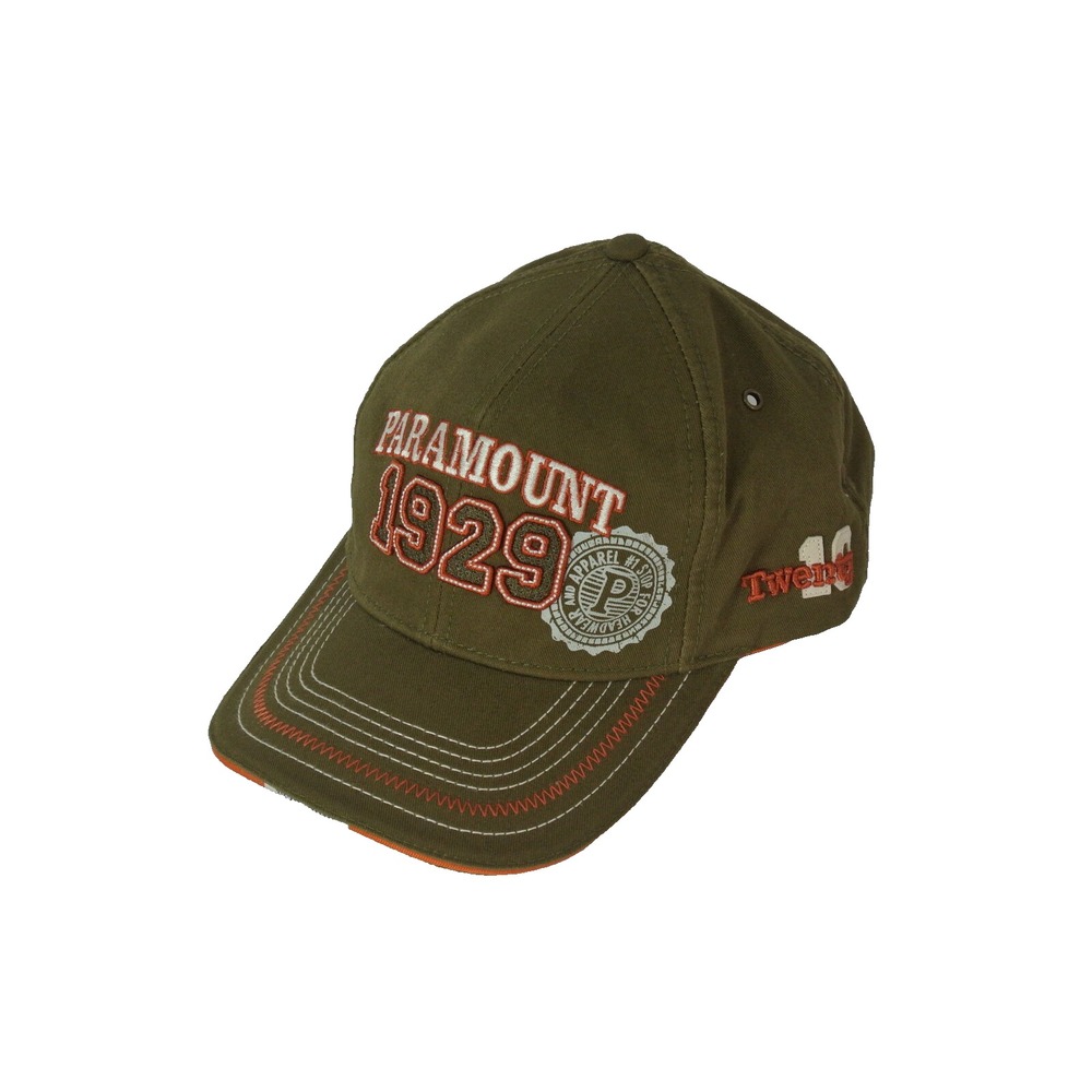 Paramount Apparel Baseball Cap Men OS Brown 1929 Headgear Strapback Cotton Hat